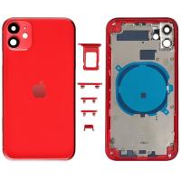 SCOCCA BACK COVER PER APPLE IPHONE 11 ROSSA