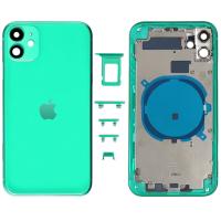 SCOCCA COPRIBATTERIA BACK COVER PER APPLE IPHONE 11 VERDE