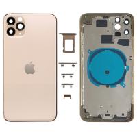 SCOCCA COPRIBATTERIA BACK COVER PER APPLE IPHONE 11 PRO MAX GOLD