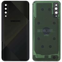 COPRIBATTERIA BACK COVER PER SAMSUNG GALAXY A507 A50S CON VETRO FOTOCAMERA NERO