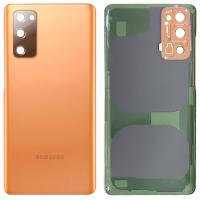 COPRIBATTERIA BACK COVER PER SAMSUNG GALAXY G780 S20 FE CON VETRO FOTOCAMERA ORANGE