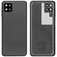 COPRIBATTERIA BACK COVER PER SAMSUNG GALAXY A12 A125 NERO