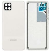 COPRIBATTERIA BACK COVER PER SAMSUNG GALAXY A125 A12 BIANCO