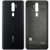 COPRIBATTERIA BACK COVER PER OPPO A5 2020 A9 2020 NERO