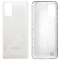 COPRIBATTERIA BACK COVER PER SAMSUNG GALAXY A02S A025G BIANCO