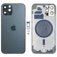 SCOCCA PER APPLE APPLE IPHONE 12 PRO BLU