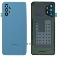 COPRIBATTERIA BACK COVER PER SAMSUNG GALAXY A326 A32 5G CON VETRO FOTOCAMERA BLU