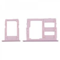 CARRELLO SIM TRAY PER SAMSUNG GALAXY J330 J3 2017 ROSA