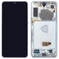 TOUCH SCEEN DISPLAY ORIGINALE PER SAMSUNG GALAXY S21 PLUS 5G 2021 G996 SILVER