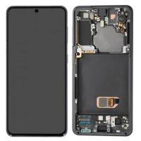 TOUCH SCREEN DISPLAY ORIGINALE PER SAMSUNG GALAXY S21 PHANTOM GRAY G991