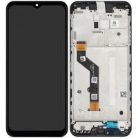 TOUCH SCREEN DISPLAY PER MOTOROLA MOTO G9 PLAY XT2083 CON FRAME NERO