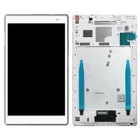 TOUCH SCREEN DISPLAY PER LENOVO TB-8504X CON FRAME BIANCO