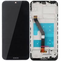 TOUCH SCREEN DISPLAY PER HUAWEI Y6S / HONOR 8A NERO CON FRAME