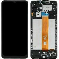 TOUCH SCREEN DISPLAY PER SAMSUNG GALAXY A125 A12 A127 CON FRAME ASSEMBLATO