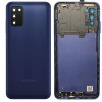 COPRIBATTERIA BACK COVER PER PER SAMSUNG GALAXY A03S A037G BLU