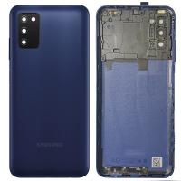 COPRIBATTERIA BACK COVER PER PER SAMSUNG GALAXY A03S A037F (VERSIONE ASIATICA) BLU