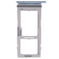 CARRELLO SIM TRAY PER SAMSUNG GALAXY G970 S10E BLU