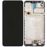 TOUCH SCREEN DISPLAY PER SAMSUNG GALAXY A21S 20 A217 CON FRAME SERVICE PACK