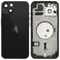 SCOCCA COPRIBATTERIA BACK COVER PER APPLE IPHONE 13 NERO