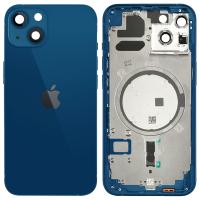 SCOCCA COPRIBATTERIA BACK COVER PER APPLE IPHONE 13 BLU