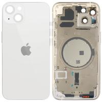 SCOCCA COPRIBATTERIA BACK COVER PER APPLE IPHONE 13 BIANCO