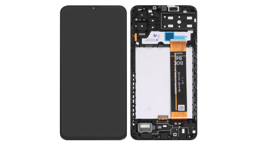 TOUCH SCREEN DISPLAY PER SAMSUNG GALAXY A135 A13 A137 (FLAT A135F) CON FRAME