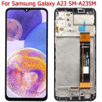 TOUCH SCREEN DISPLAY ORIGINALE PER SAMSUNG GALAXY A23 A235F CON FRAME