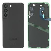 COPRIBATTERIA BACK COVER SERVICE PACK PER SAMSUNG GALAXY S901 S22 CON VETRO FOTOCAMERA NERO