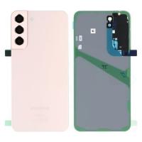 COPRIBATTERIA BACK COVER SERVICE PACK PER SAMSUNG GALAXY S906 S22 PLUS CON VETRO FOTOCAMERA ROSA