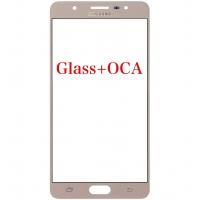 VETRO GLASS + OCA PER SAMSUNG GALAXY J701 J7 CORE GOLD