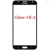 VETRO GLASS + OCA PER SAMSUNG GALAXY J701 J7 CORE NERO