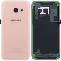 SCOCCA COPRIBATTERIA ROSA PER SAMSUNG GALAXY A3 2017 A320 A320F PINK