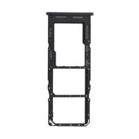 CARRELLO SIM TRAY PER SAMSUNG GALAXY A04S A047 NERO