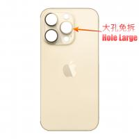 COPRIBATTERIA BACK COVER PER APPLE IPHONE 14 PRO LARGE HOLE GOLD