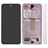 TOUCH SCREEN DISPLAY ORIGINALE PER SAMSUNG GALAXY S911 S23 VIOLA LAVENDER