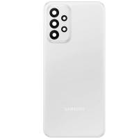 COPRIBATTERIA BACK COVER PER SAMSUNG GALAXY A235 A23 4G CON VETRO FOTOCAMERA BIANCO