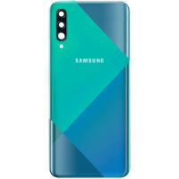 COPRIBATTERIA BACK COVER PER SAMSUNG GALAXY A507 A50S CON VETRO FOTOCAMERA VERDE