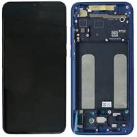 TOUCH SCREEN DISPLAY ORIGINALE PER XIAOMI MI 9 LITE CON FRAME BLU 561010033033