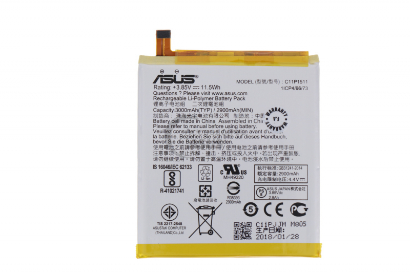 BATTERIA PER ASUS ZE552KL Z012S C11P1511