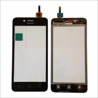 TOUCH SCREEN PER HUAWEI ASCEND Y3 2 II 4G NERO DIGITIZER BLACK RICAMBIO VETRO