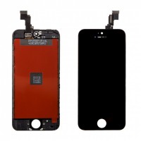 TOUCH SCREEN DISPLAY LCD RETINA PER IPHONE 5C NERO RICAMBIO APPLE VETRO SCHERMO