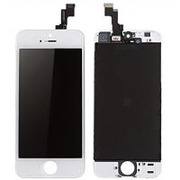 TOUCH SCREEN DISPLAY LCD FRAME BIANCO IPHONE 5S / IPHONE SE WHITE DITIZER RICAMBIO APPLE