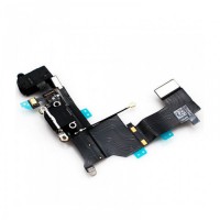 DOCK CHARGING BLACK PER IPHONE 5S CONNETTORE DI RICARICA NERO RICAMBIO APPLE