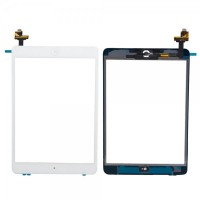 TOUCH SCREEN IPAD MINI CON TASTO HOME ASSEMBLATO BIANCO RICAMBIO APPLE WHITE