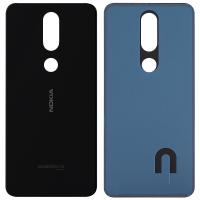 COPRIBATTERIA BACK COVER PER NOKIA 7.1 TA-1095 NERO