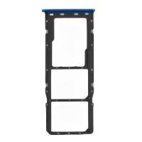 CARRELLO SIM TRAY PER REALME 5 BLU