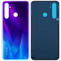 COPRIBATTERIA BACK COVER ORIGINALE SERVICE PACK PER REALME 5 PRO BLU