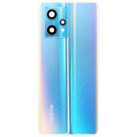 COPRIBATTERIA BACK COVER PER REALME 9 PRO PLUS CON VETRO FOTOCAMERA BLU