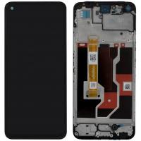 TOUCH SCREEN DISPLAY PER REALME 9i RMX3491 CON FRAME NERO