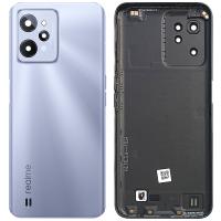 COPRIBATTERIA BACK COVER ORIGINALE SERVICE PACK PER REALME C31 RMX3501 SILVER